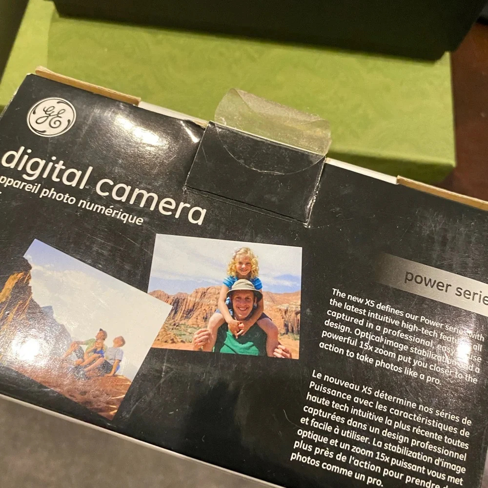 GF XS Digital Camera - Sleek Silver